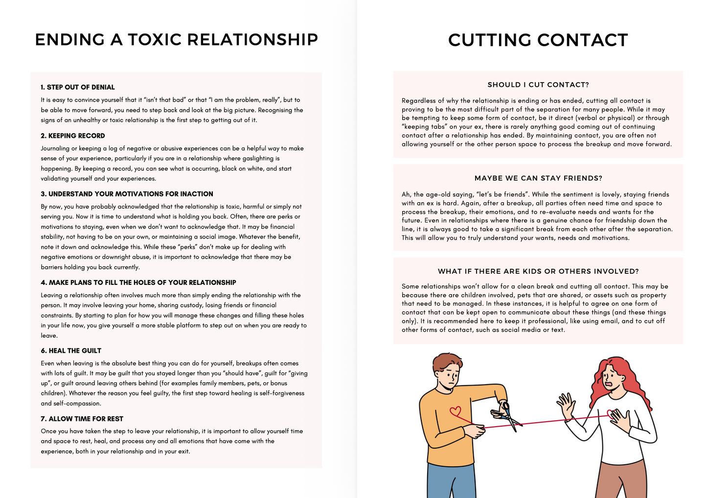Unhealthy Relationships