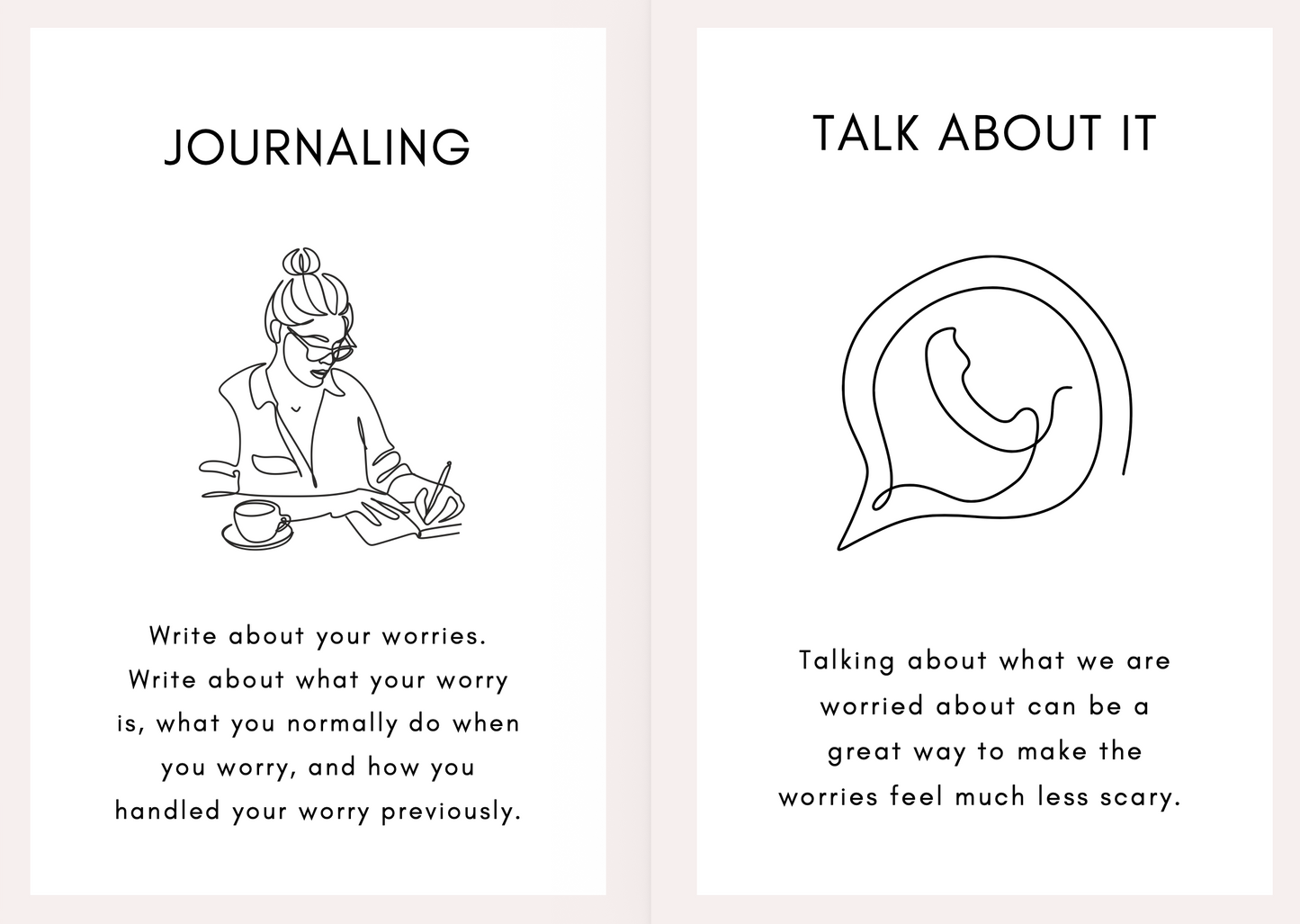 Kids Worry Coping Cards
