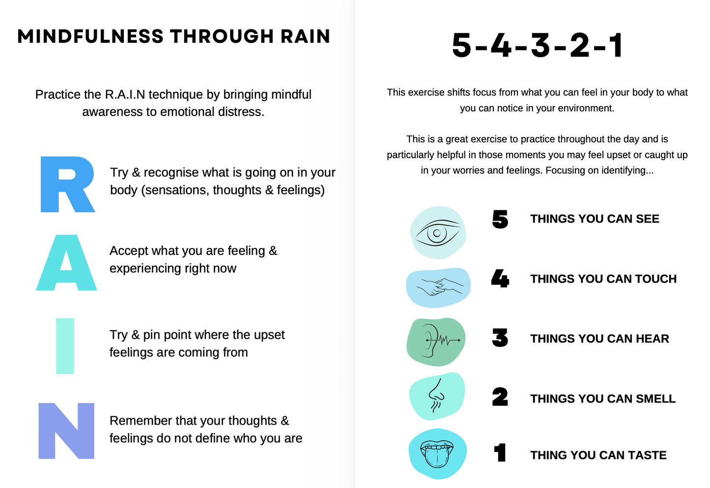 Mindfulness & Calming Strategies Printable Pack