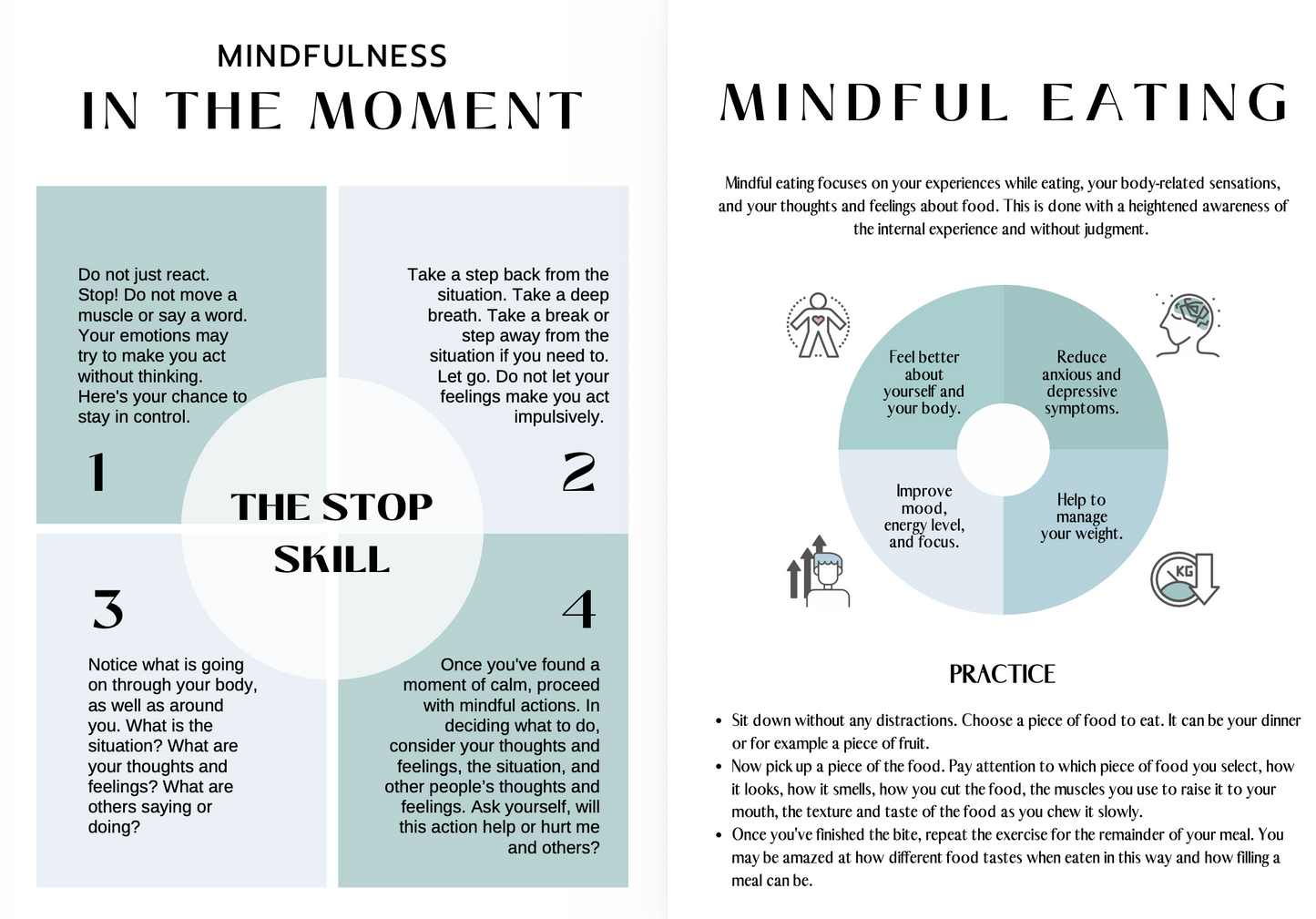 Mindfulness and Grounding Bundle