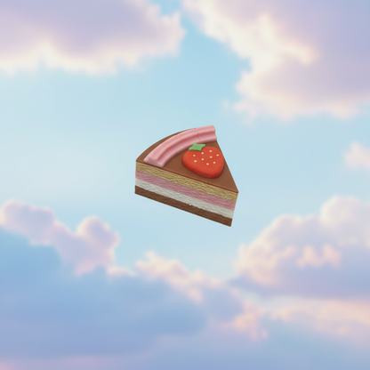Cheesecake Slice — Sky