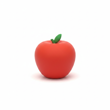 Play Apple — White Background